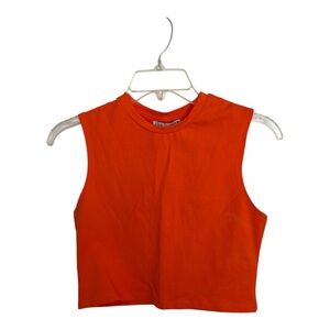 Zara Bold Orange Tee